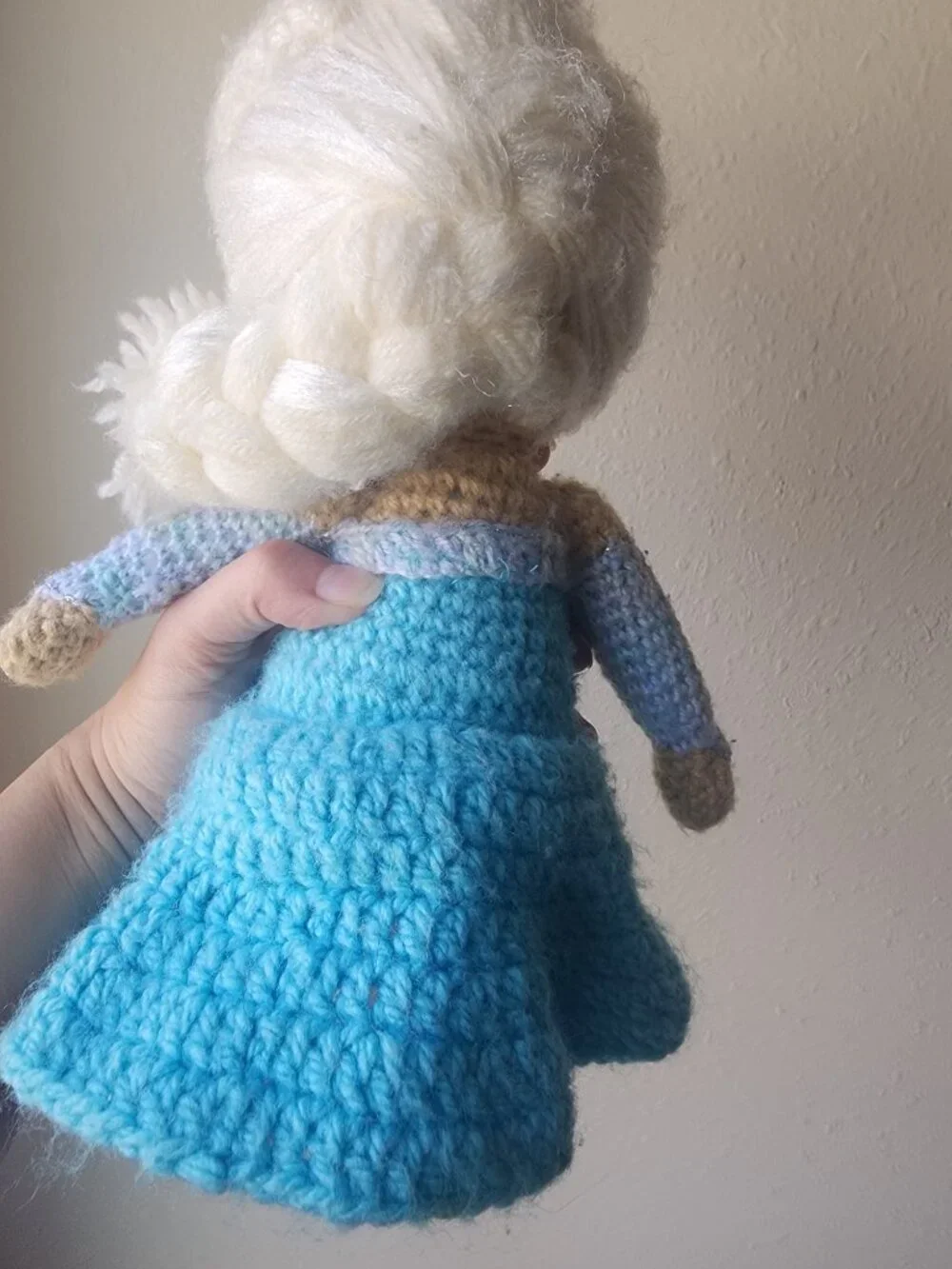 Handmade Crochet Elsa Inspired Doll 13